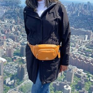 Coach Mustard color waist belt (fanny pack)